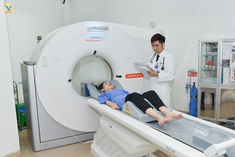 Chụp CT scan vùng bụng 
